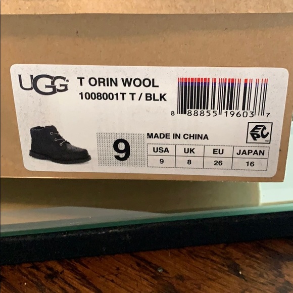Black ugg kids boots - Picture 4 of 7